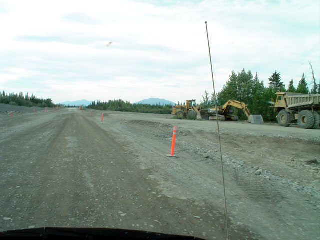 more construction on the Alaska Highway